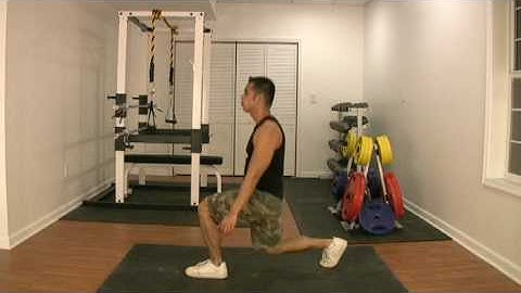 Bodyweight Alternating Split Squat Jump