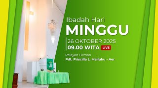 [LIVE] IBADAH HARI MINGGU | 26 OKTOBER 2025