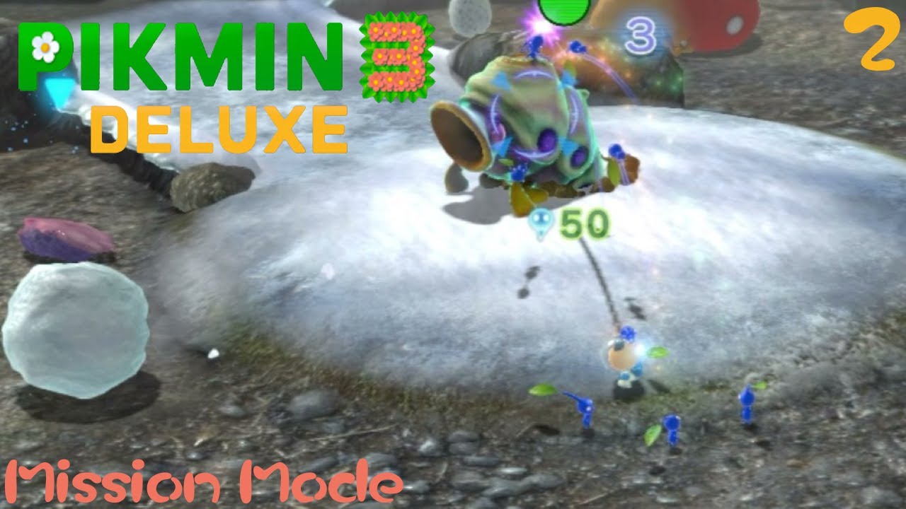pikmin-3-deluxe-mission-mode-2-silver-lake-youtube