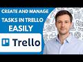 How To Create And Manage Tasks In Trello Easily Full Guide 2026