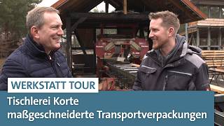 Wir können alles verpacken, was transportiert werden kann | Werkstatt Tour | LIGNA.TV #roomtour