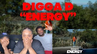 UK GOT SOME HEAT!! Digga D - Energy (Official Video) REACTION