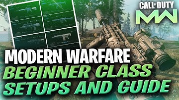 Modern Warfare BEST Guns for Beginners - (Every Beginner Class You Need)