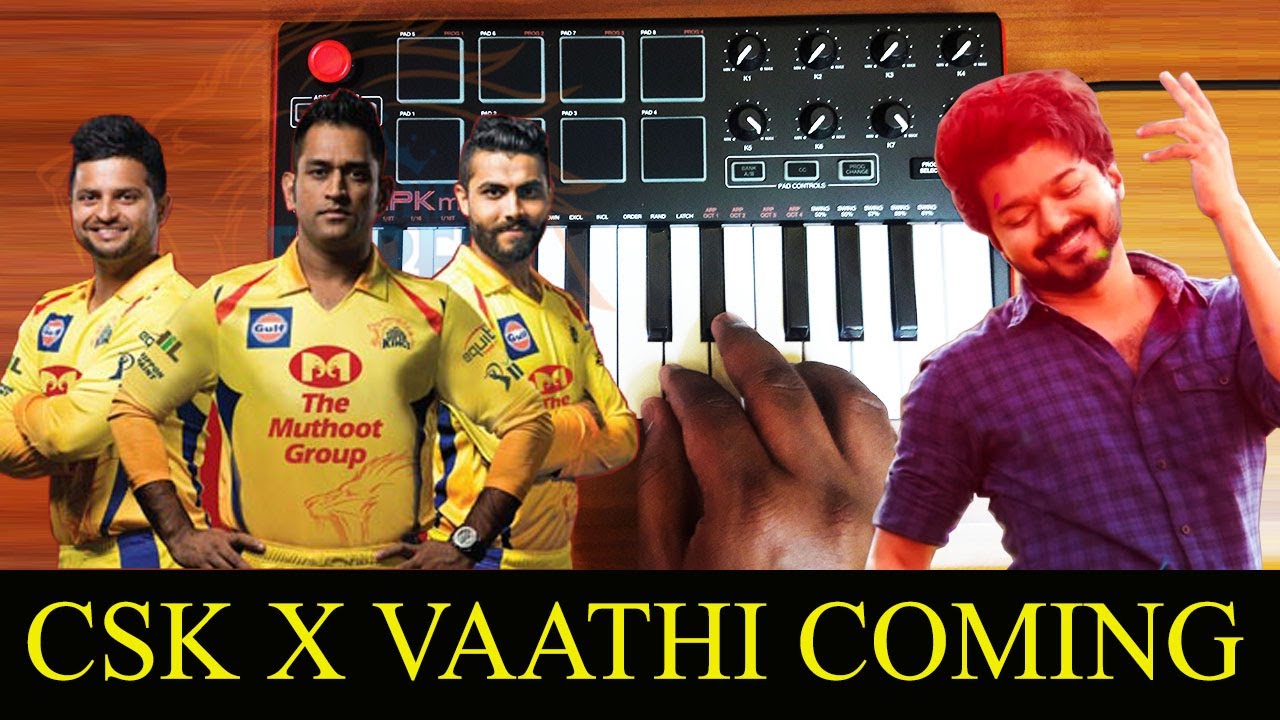 Csk x Vaathi Coming Theme | Kuthu Mix By Raj Bharath