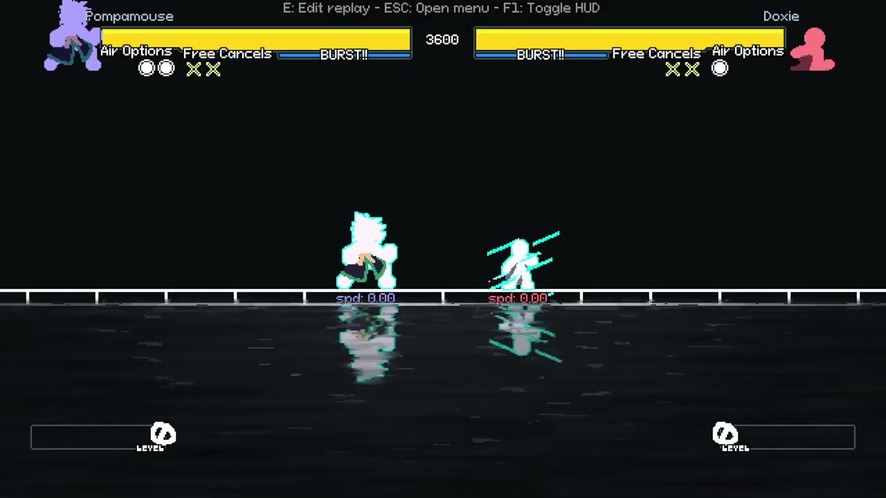 Yomi Hustle - Wrath(Broly) mod vs Cryomancer mod Broly moving crazy