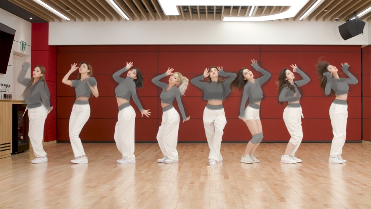 TWICE THE WEEKND 'BLINDING LIGHTS' DANCE PRACTICE VIDEO (FMV MAGIC