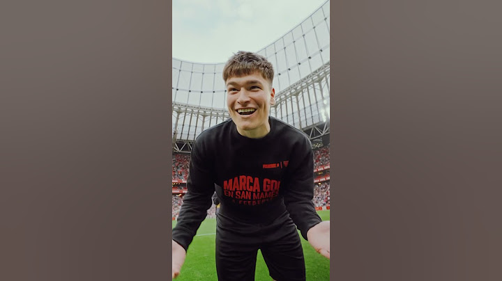 Scored a goal in front of 50,000 people