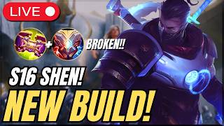 SEASON 16 SHEN SUPPORT BUILD - Full Educational Games on Main Account