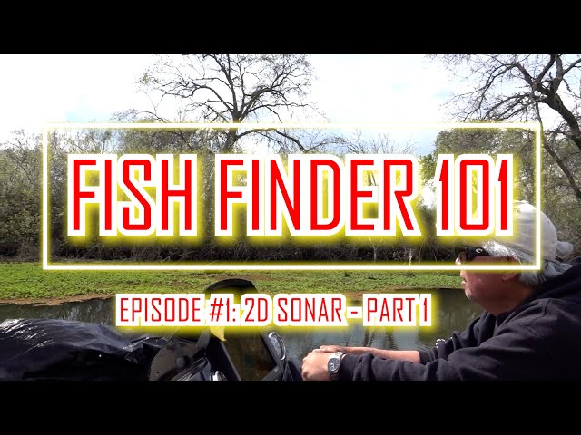 FISH FINDER 101: 2D SONAR - Part 1 (Sensitivity, Arches, A-Scope &  Frequency) 