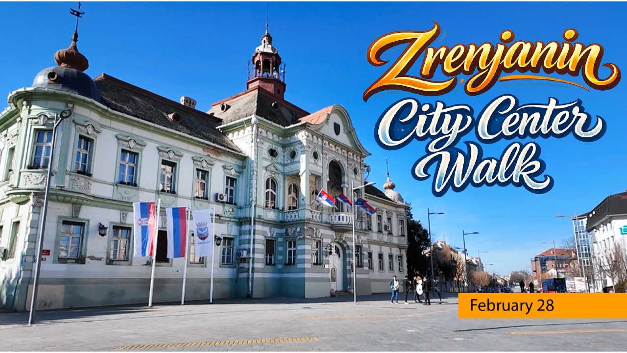 Sunny Day in Zrenjanin — Music, Canal & City Vibes 🎶🌞#Zrenjanin #SerbiaLife #DailyVlog