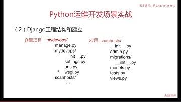 3-7 Django工程快速入门引导