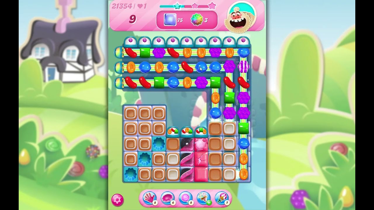 Уровень 21354 игры Candy Crush Saga
