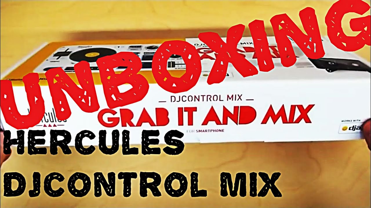 Hercules DJControl Mix: UNBOXING mini DJ mixer | DJ Gear unboxing
