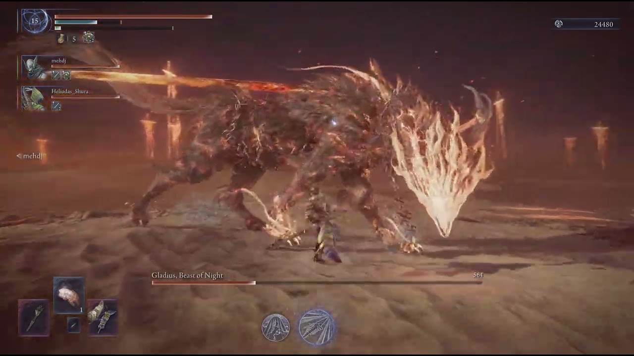 Nightreign undertaker hammer vs ED doggo