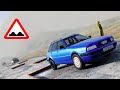 BeamNG Drive - Suspension &amp; Stress Testing The Audi 80-Series Avant