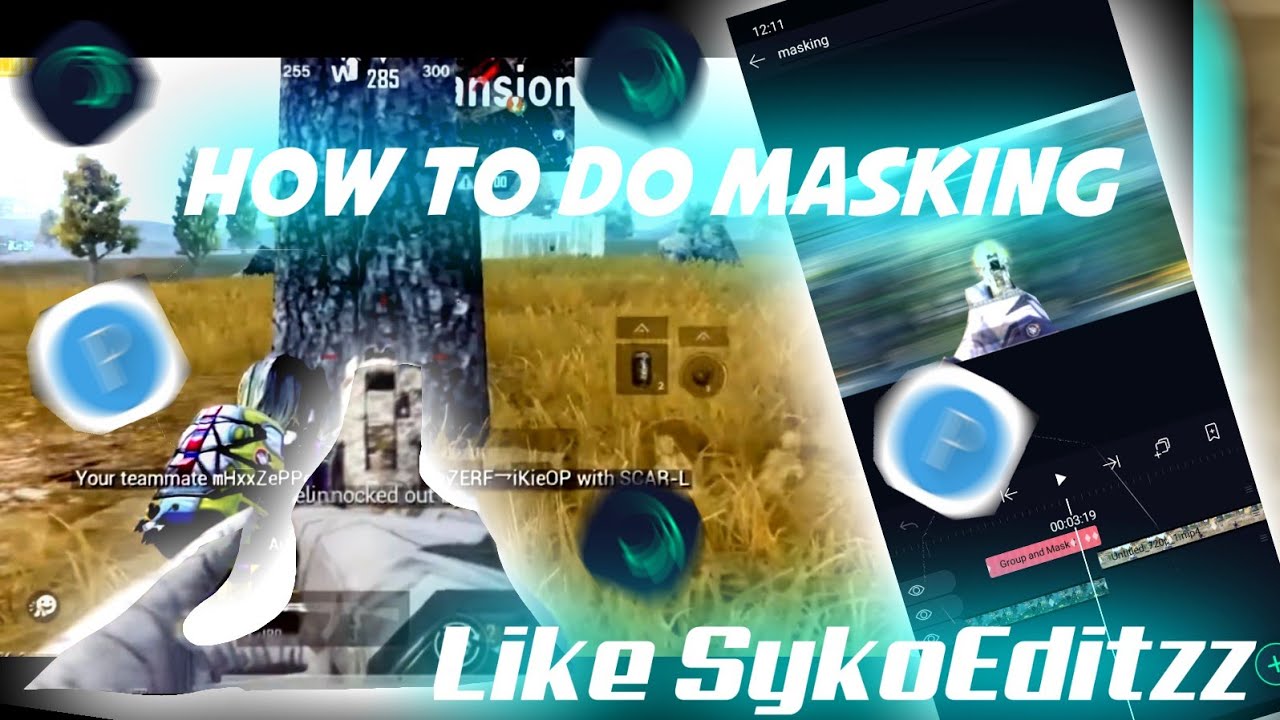 How to do Masking like @SykoEditzz in android | Masking like Shru Gaming | Masking Transition Fx😍🔥
