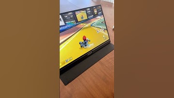 Nintendo Switch Gaming Setup with 15.6 inch Arzopa Portable Monitor #gamingsetup