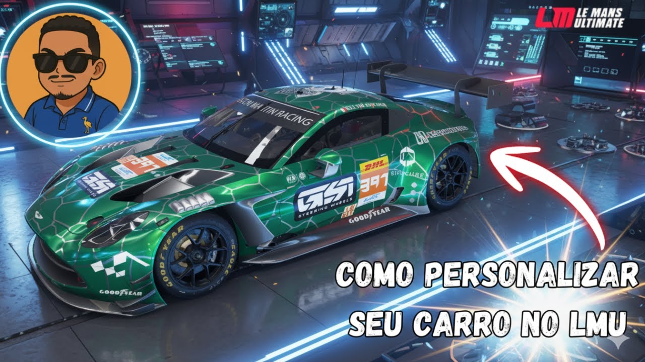 COMO PERSONALIZAR SEU CARRO NO LE MANS ULTIMATE! 🎨 Tutorial completo