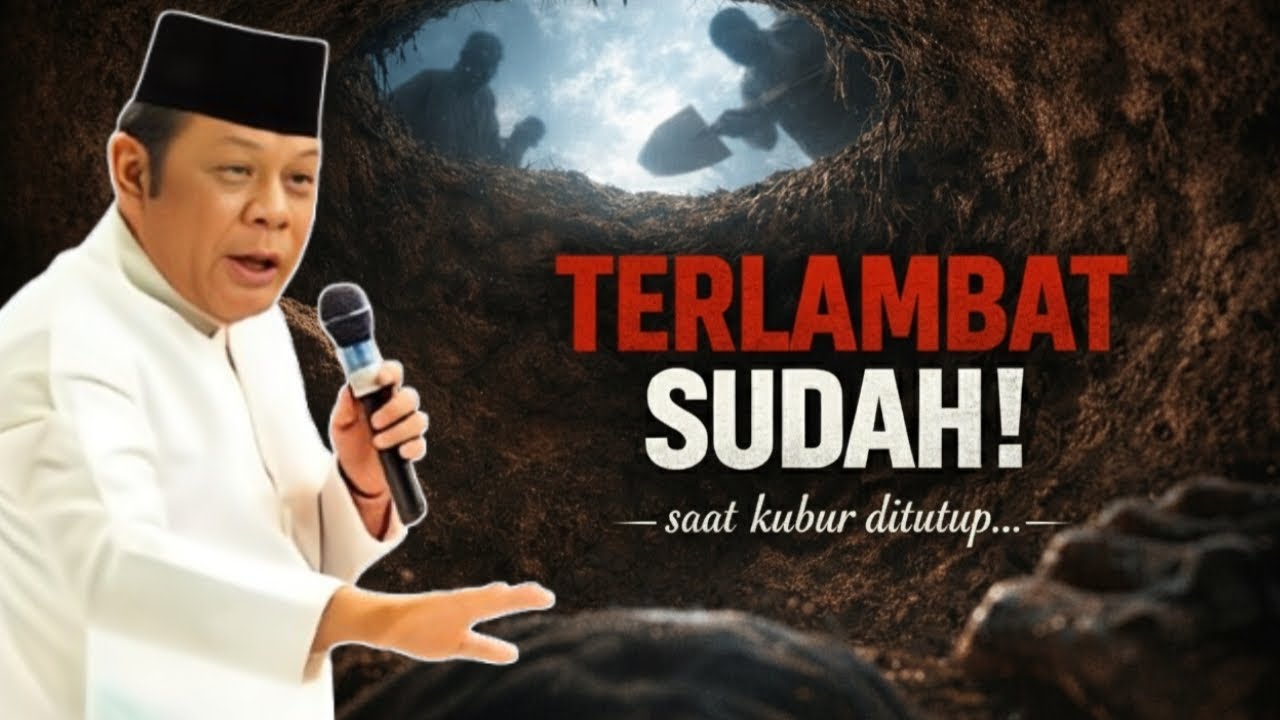 SAAT MULUT TERKUNCI, KUBUR MULAI BERBICARA Ceramah Alam Barzah – KH Zainuddin MZ