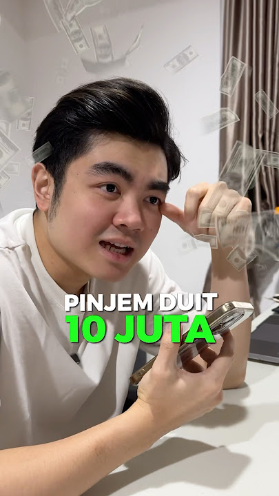 AKU BERHASIL GAK PINJAM DUIT 10 JUTA KE TEMANKU?! 😱