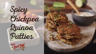 Spicy Chickpea Quinoa Patties