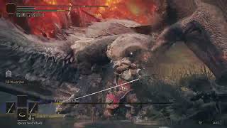 Fighting the Flying Dragon Agheel | No GPU Gameplay | Elden Ring