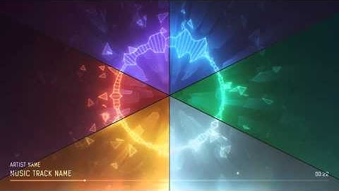 After Effects Template - Audio Spectrum Music Visualizer