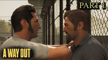 A Way Out Full Gameplay Walkthrough [Part 1] [PS5] [4K] [60FPS] [HDR] with @Kyushadow