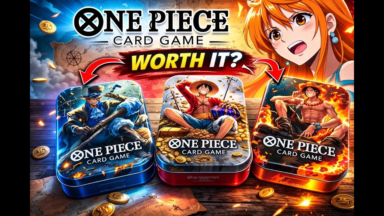 Opening the New One Piece Tins TS-02 (OP-13) Are They Worth It?