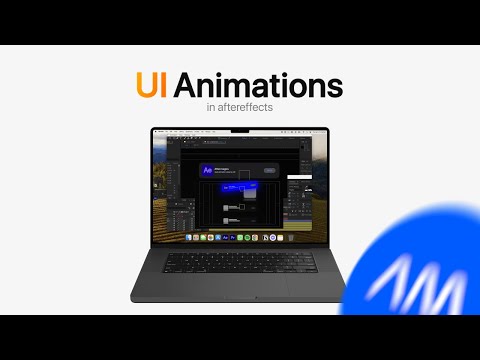 Learn how to create UI Animations using shape layers in AE ( Deep tutorial part-01 )