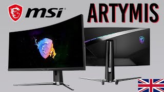 MSI MPG Artymis 343CQR - Gaming monitor with 1000R curvature and