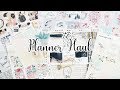 Planner Haul! Holiday & Winter Goodies