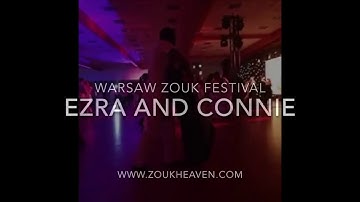 Ezra & Connie Yndal dancing zouk at the Warsaw Zouk Festival 2020