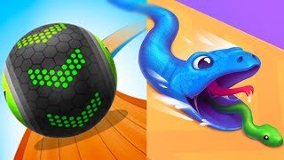 Going Balls | Snake Run Race 3D - All Level Gameplay Android,iOS Walkthrough - NEW BIG APK UPDATE screenshot 5