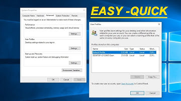 Profile Not Deleted Completely, Error – the Directory Is Not Empty FIX