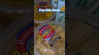 ☀️🍎 Picked up FREE Summer Meals for the Kids! 🥪🥛  #UseYourCommunityResources