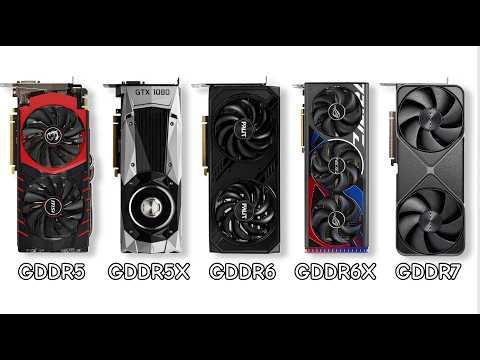 ALL Generations of GDDR Memory: Explained in 10 Minutes