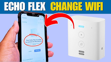 Change WiFi on Amazon Echo Flex - EASY & QUICK!
