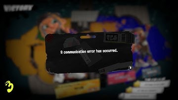 A communication error has occurred.