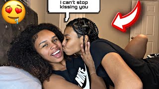 I CAN’T STOP KISSING YOU PRANK ON GIRLFRIEND!!