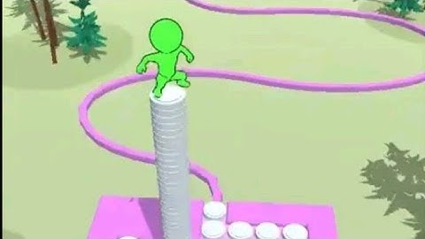 Preview of Stacky Dash All Levels Android ios Gameplay How to Play Stacky Dash #dknem #kugo #pikaguy