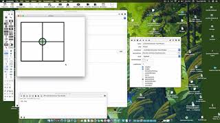 OpenXTalk XYGrid Widget  (can use like a Mouse-Joystick)