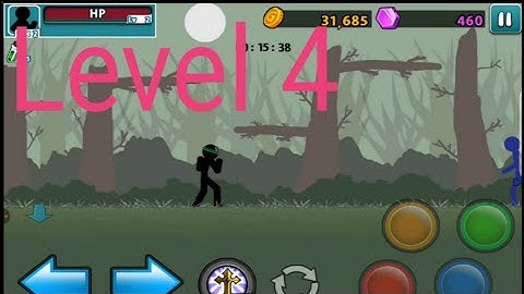 Anger of Stick 5 : Zombie - Gameplay Walkthrough Part 2 - Level 4