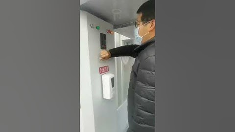 Automatic Disinfectant tunnel Without Intelligent Facial Recognition Thermometric System