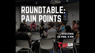 SGGA Roundtable - Pain Points of the Industry