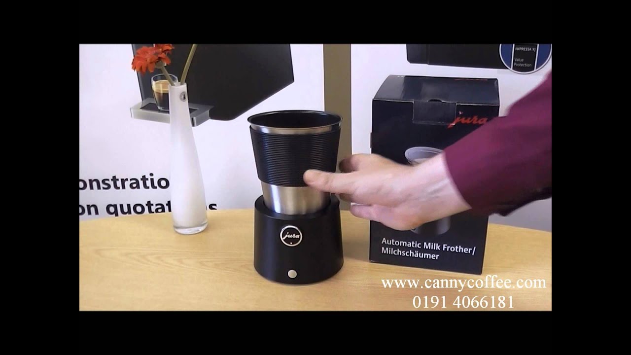 The Jura Milk Frother - YouTube