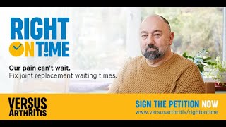 Right on Time Campaign: fix joint replacement waiting times