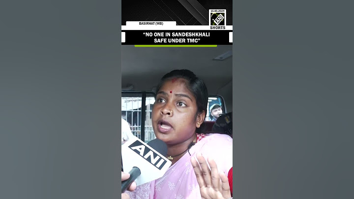 No one in Sandeshkhali safe under TMC: BJP candidate from Basirhat Rekha Patra