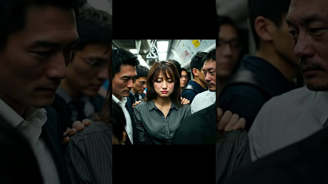 In the crowded train, his hand lingered far too long…