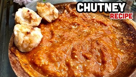 MOMO CHUTNEY RECIPE BY RASTINW